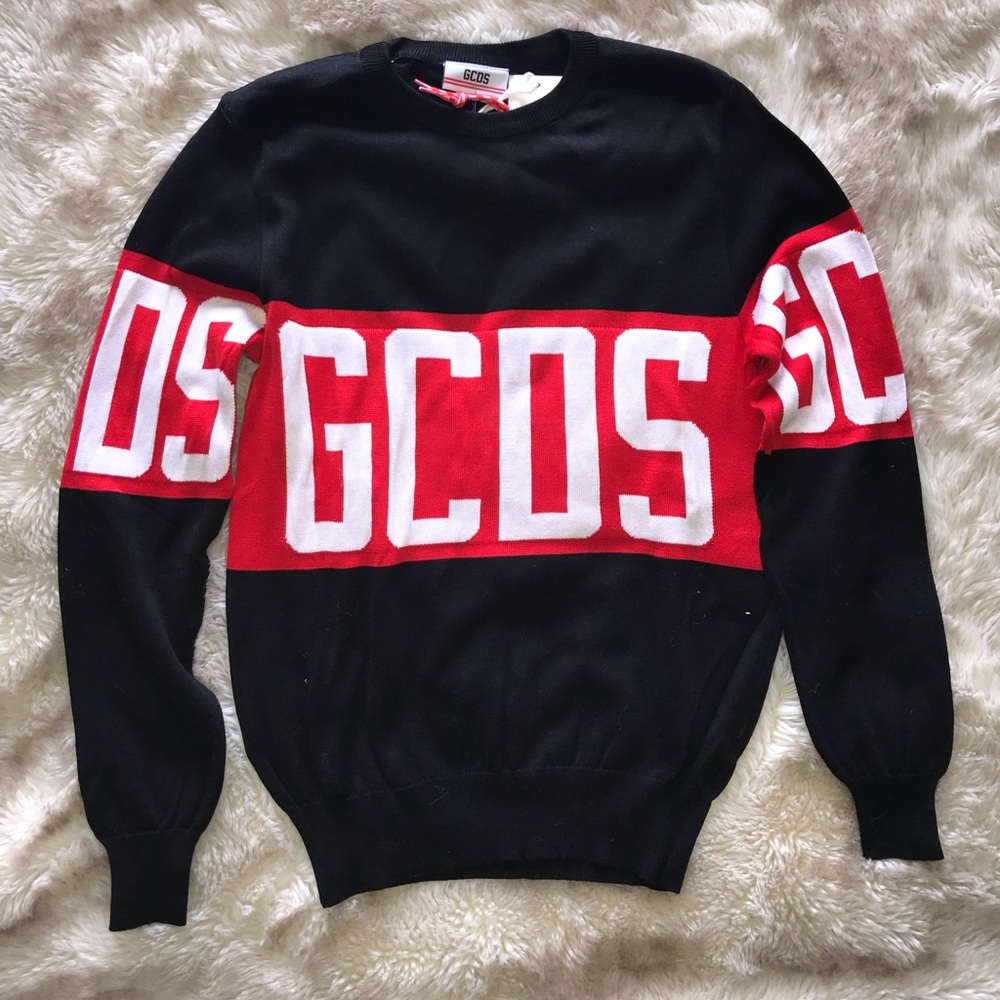 *Unisex GCDS Logo Knit Sweater